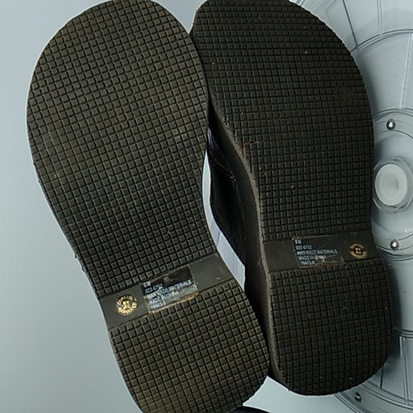 Vintage 1990s Y2K chunky square toe shoes 6M - Picture 8 of 10